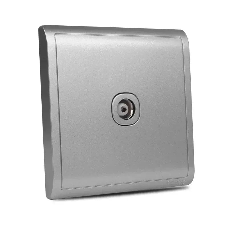 pieno 13a 3 pin flat switched socket single with neon Price in Pakistan Main image