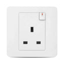 Zencelo 13A 3 Pin Flat Switch Socket