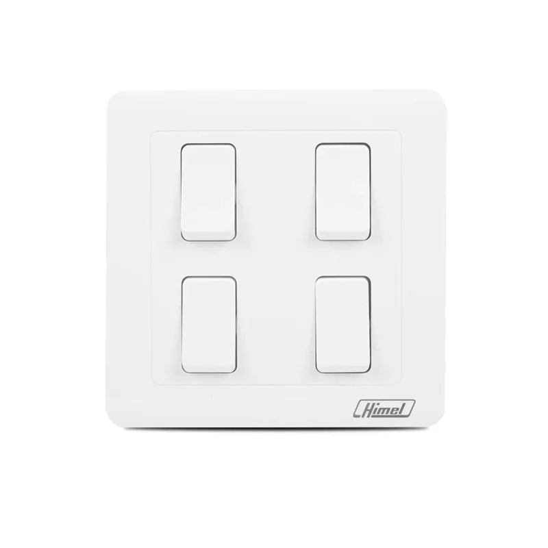 Himel 4 Gang Flush Switches Price in Pakistan