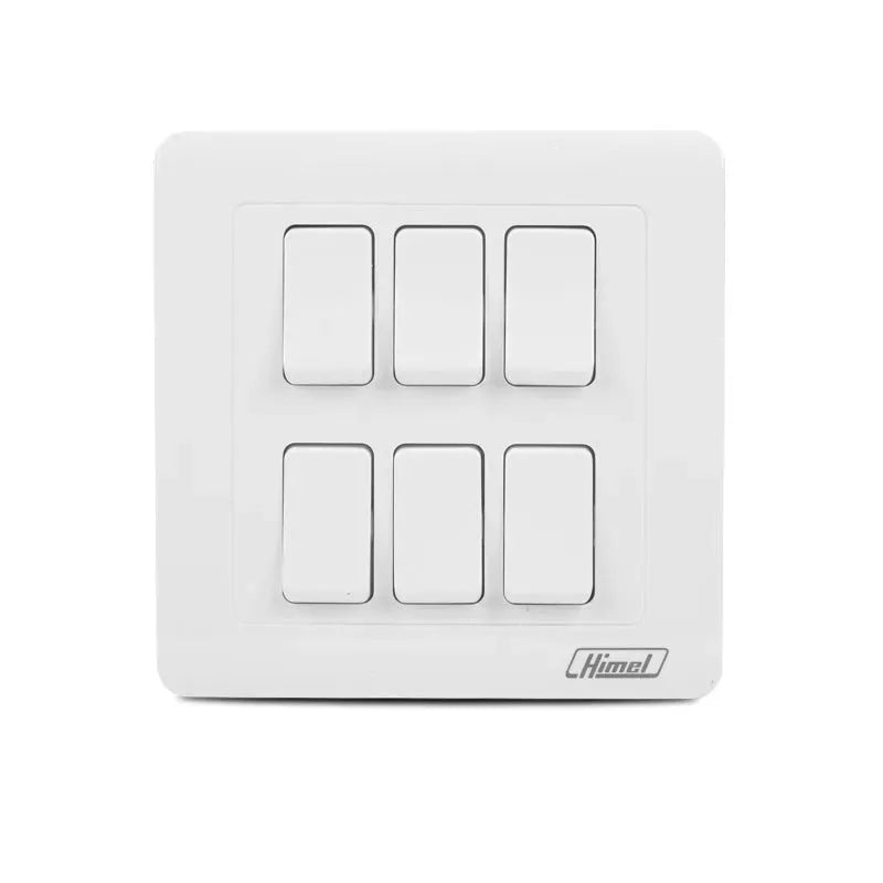 Himel 6 Gang Flush Switches Price in Pakistan