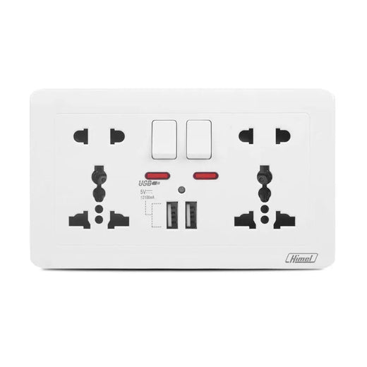 Pieno 2 Gang White TV Outlet Price in Pakistan