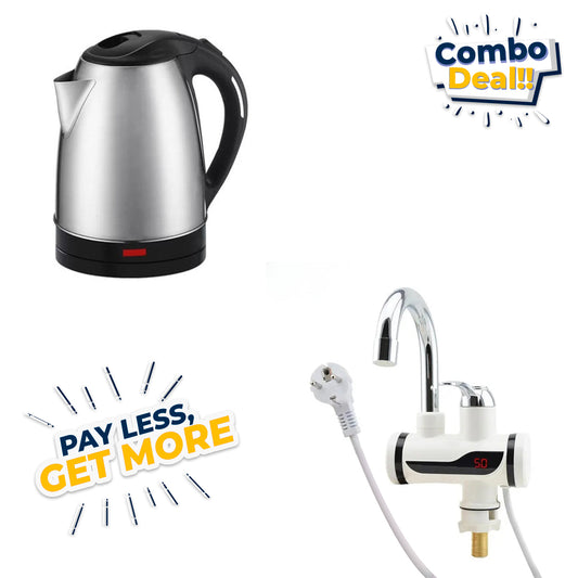 Electric Water Heater + Electric Kettle Price in Pakistan