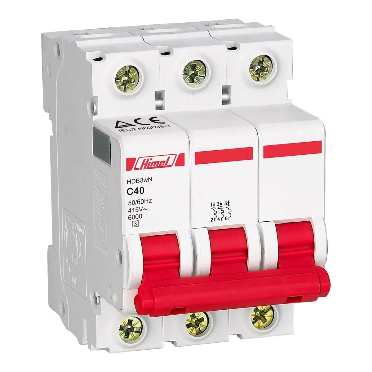 Himel HDB3wN3C 3 Pole Miniature Circuit Breaker Main image