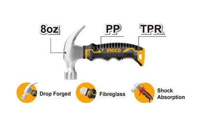 INGCO Mini Claw Hammer Price in Pakistan Main image