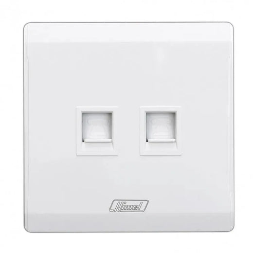 Himel 1-2 Gang Shuttered Telephone Outlet