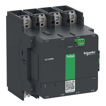 Schneider LC1–G2654 TeSys Giga, 4 pole (4NO), AC-1 <=440V 385A AC/DC Coil