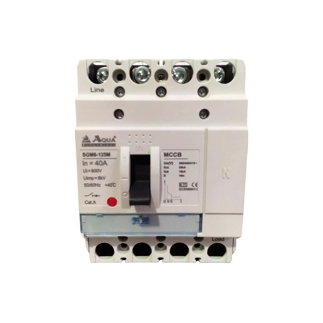 AQUA MCCB IIII POLE 40 Amp Price in Pakistan