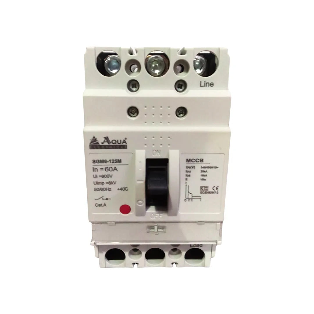 AQUA MCCB III POLE 60 Amp Price in Pakistan