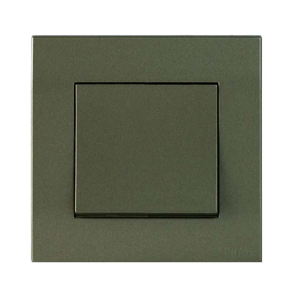 Akoya 6 Gang Flush Switch Black Color Price in Pakistan