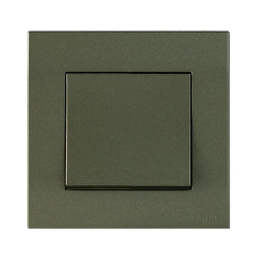 Akoya 6 Gang Flush Switch Black Color Price in Pakistan