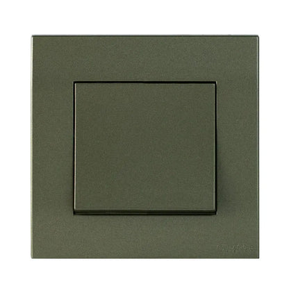 Akoya 6 Gang Flush Switch Black Color Price in Pakistan