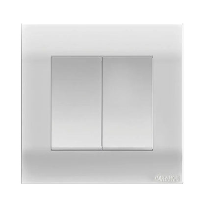 Orange Akoya 7 Gang Flush Switch Gun Metallic Price in Pakistan