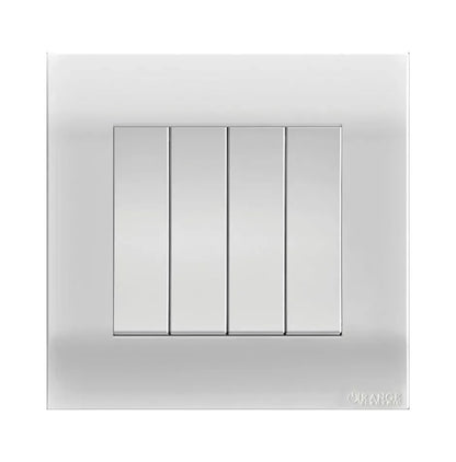 Akoya 1 Gang Flush Switch Black Color Price in Pakistan