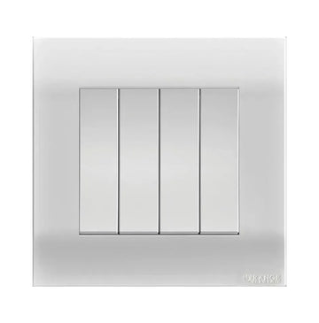Akoya 1 Gang Flush Switch Black Color Price in Pakistan