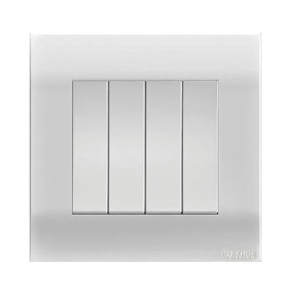 Akoya 1 Gang Flush Switch Black Color Price in Pakistan