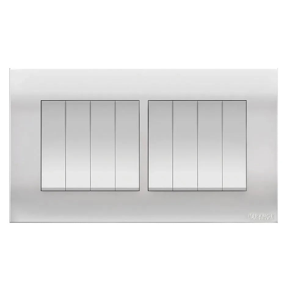 Akoya 5 Gang Flush Switch Black Color Price in Pakistan