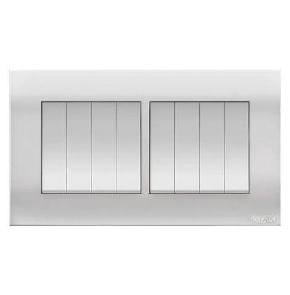 Akoya 5 Gang Flush Switch Black Color Price in Pakistan