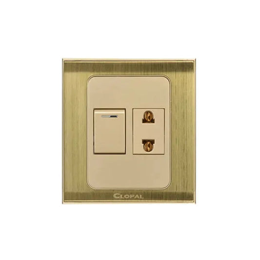 Clopal Inspire Series 8 switch + 2 socket Outlet Price in Pakistan