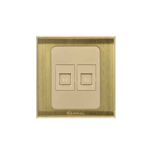 Clopal Inspire Series 6 switch + 2 socket Outlet Price in Pakistan