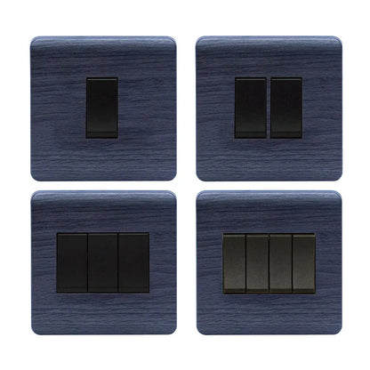 Scintilla 6 Gang Black Flush Switch Price in Pakistan 