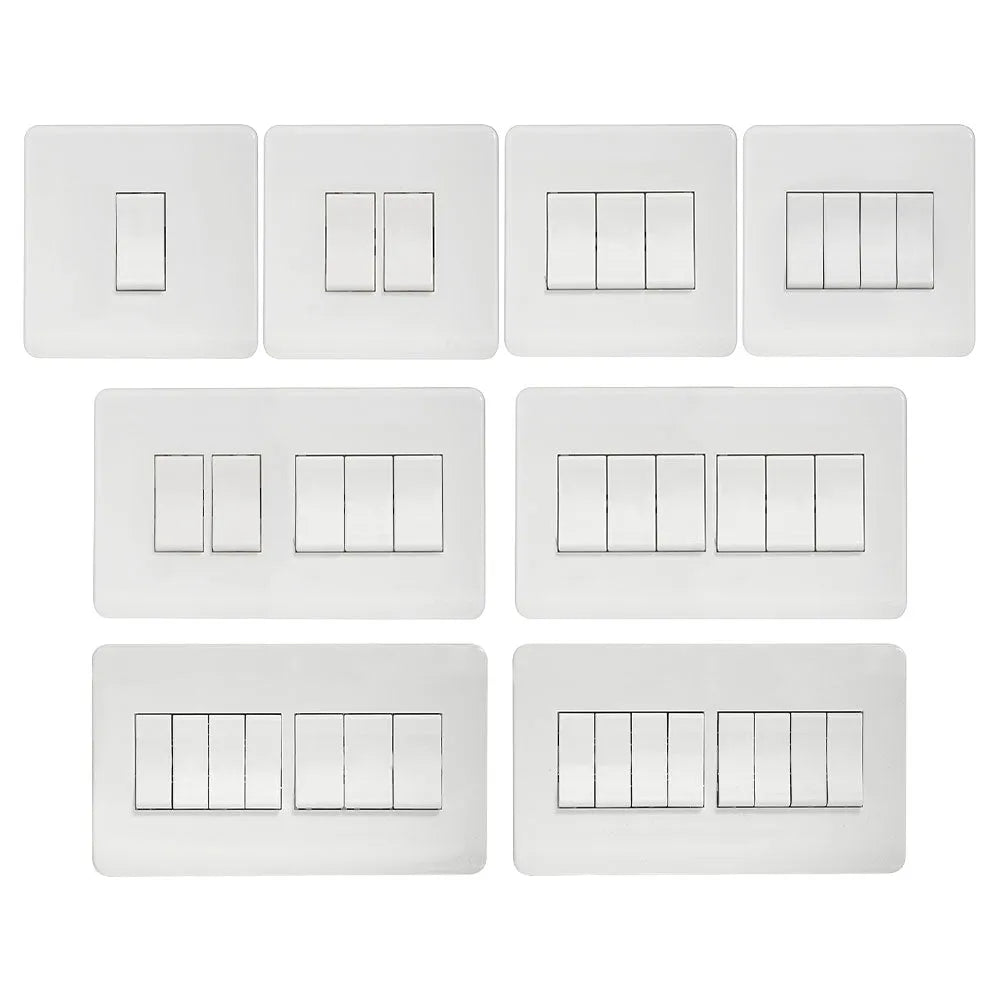 Orange Scintilla 1 8 Gang 2 Way Switch price in Pakistan