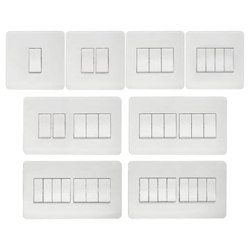 Orange Scintilla 1 8 Gang 2 Way Switch price in Pakistan