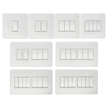 Scintilla 6 Gang Silver Flush Switch Price in Pakistan 