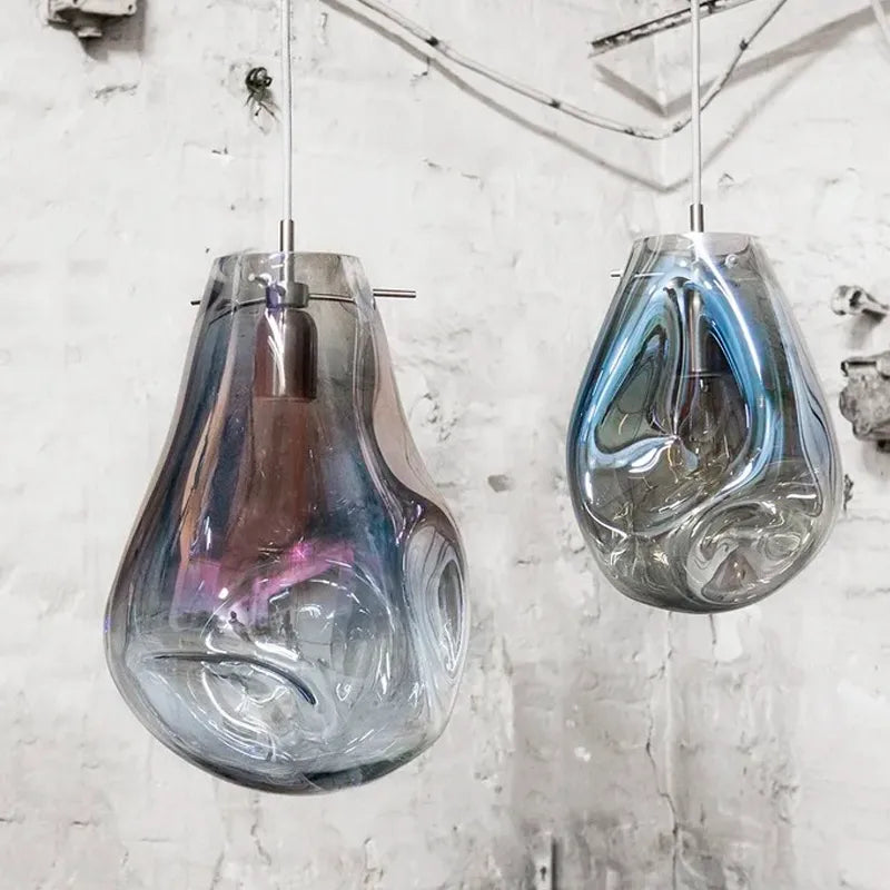 Soap Blown Glass Pendants Secondary image