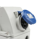 PCE 7513-6 16 Amp 3 Pole Switch Interlocked Socket IP44