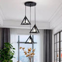 Tri-Coned Hanging Lights