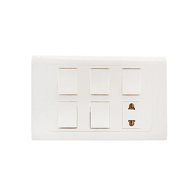 Clopal Typer Series 3 Gang Switch Price in Pakistan Main image