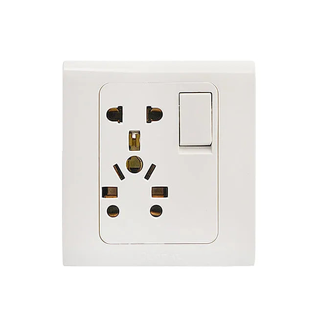 Opentype Switch Socket Clopal Typer Series 6 in 1 Switch socket Outlet Price in Pakistan
