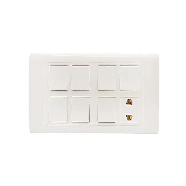 Clopal Typer Series 2 Gang Switch Price in Pakistan Main image