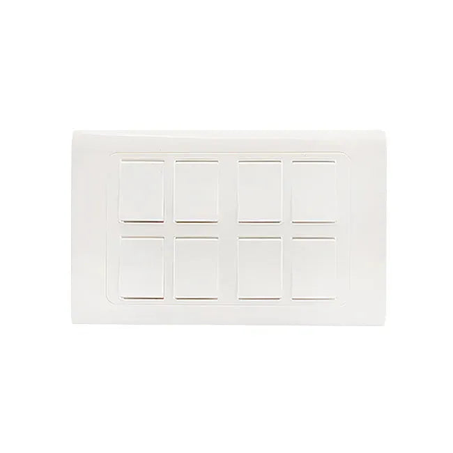 Clopal Typer Series 1-10 Gang Switch Outlet Secondary image