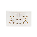 Clopal Typer Double 6 in 1 Switch Socket Outlet