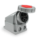 PCE 135-6 63 Amp 5 Pole Wall Mounted Socket IP67