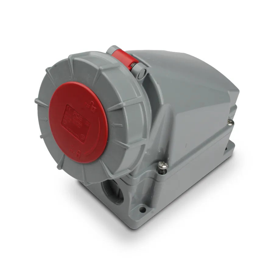 PCE 135-6 63 Amp 5 Pole Wall Mounted Socket IP67 Secondary image