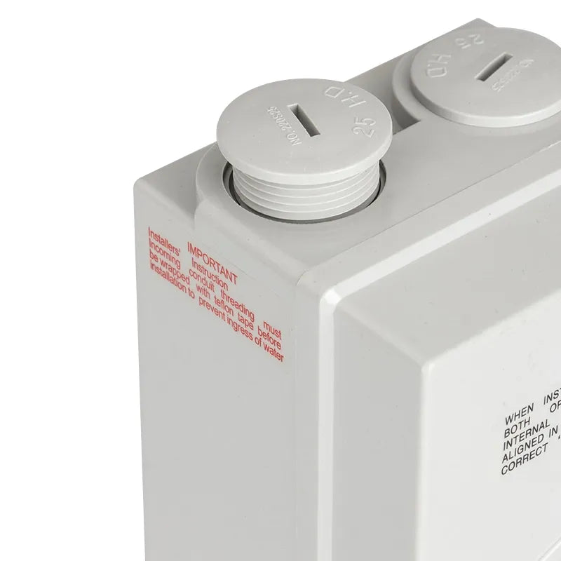 4 Pole Weather Protected Isolator 35A Secondary image