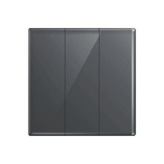 Aqua Glasskin Grey 3 Gang Switch Price in Pakistan