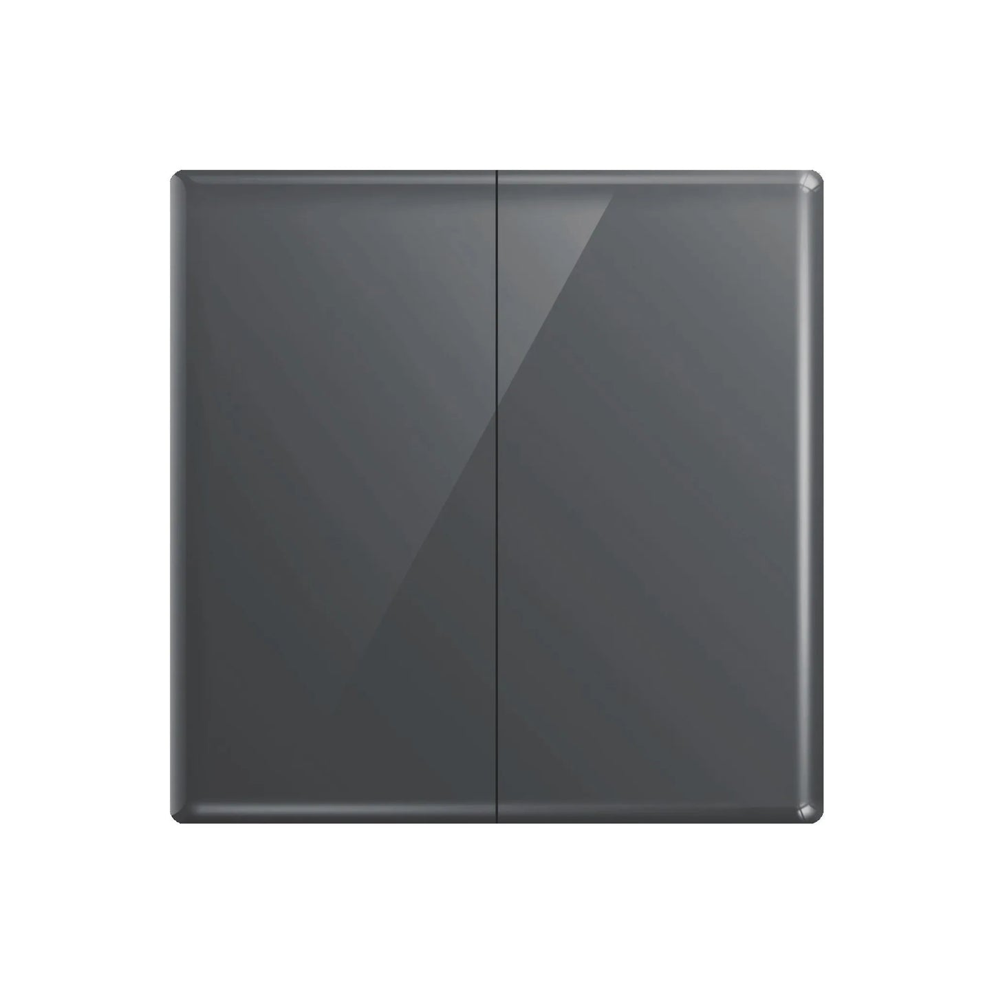 Aqua Glasskin Grey 2 Gang Switch Price in Pakistan