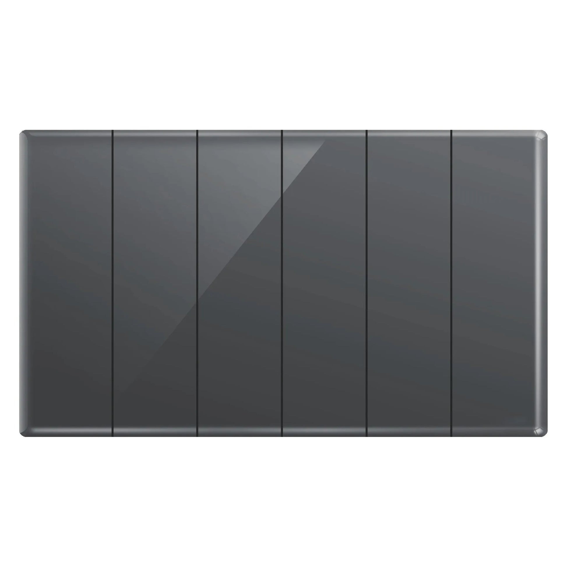 Aqua Glasskin Grey 6 Gang Switch Price in Pakistan