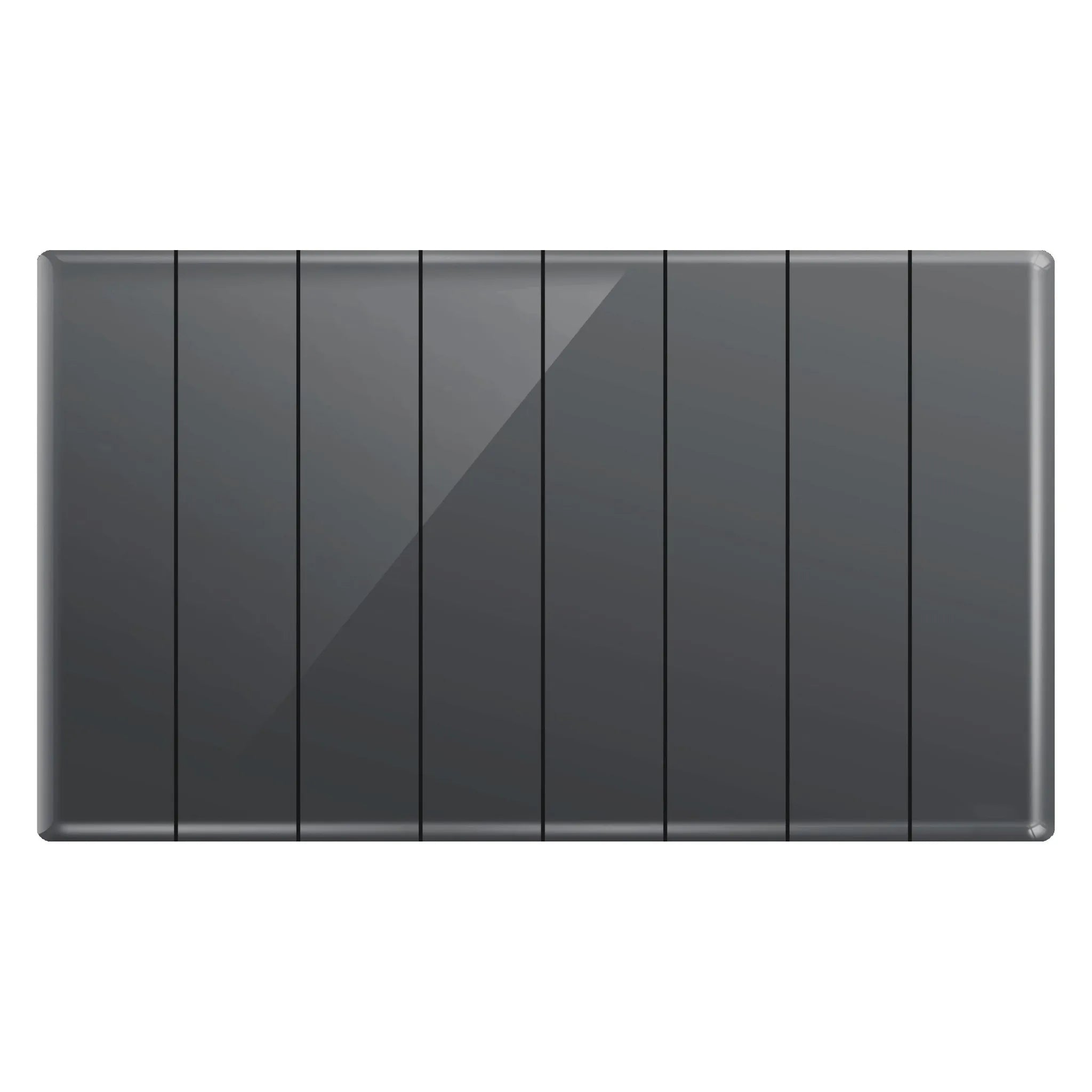 Aqua Glasskin Grey 8 Gang Switch Price in Pakistan