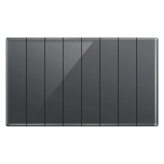 Aqua Glasskin Grey 8 Gang Switch Price in Pakistan