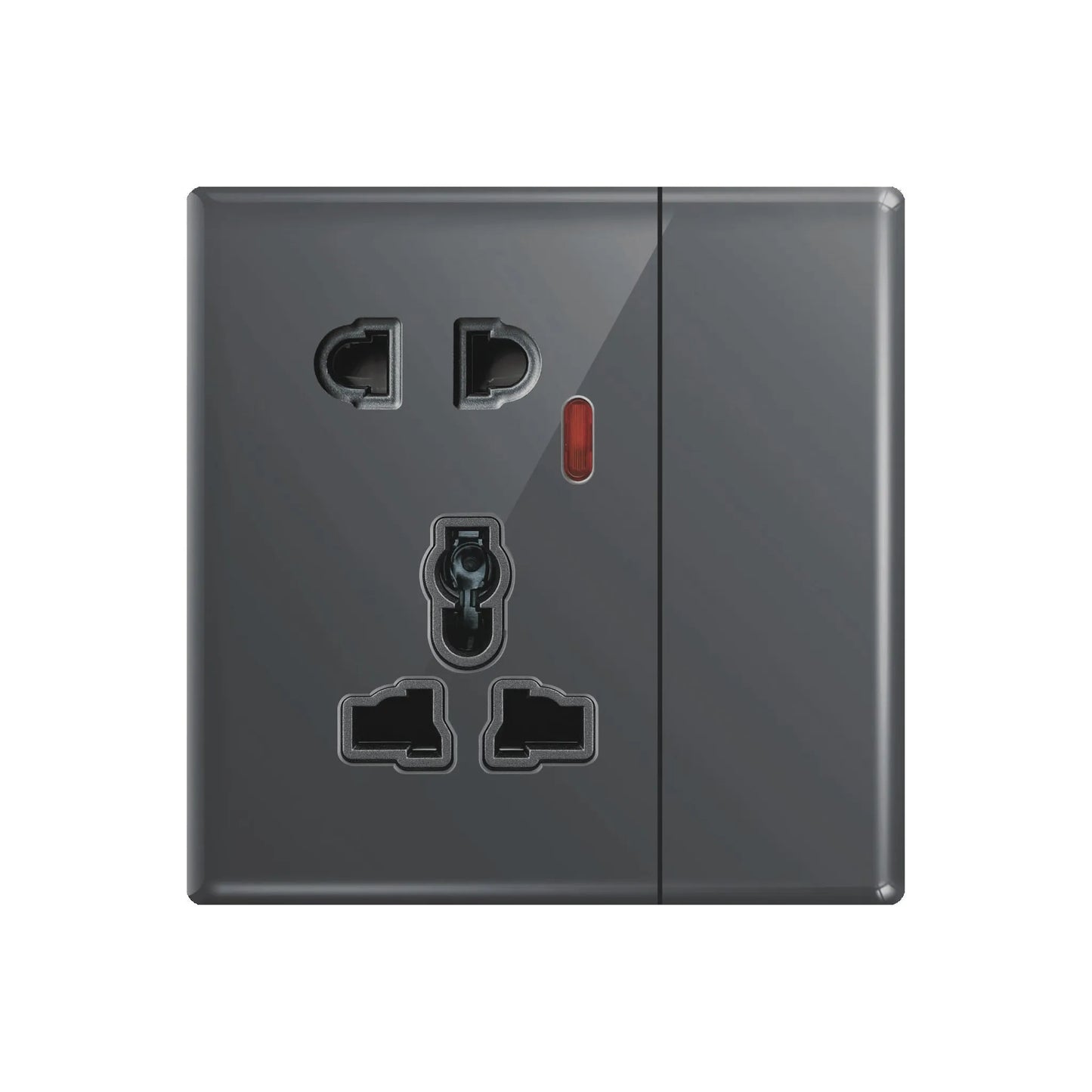 Aqua Glasskin Grey Multi-Function Socket Price in Pakistan