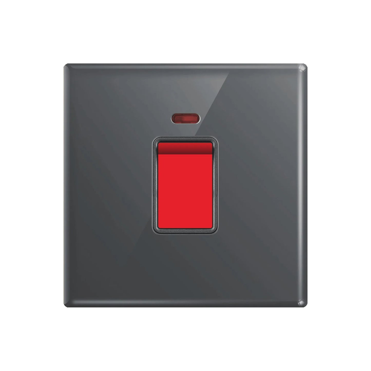 Aqua Glasskin Grey 20 Amp Double Pole Switch Price in Pakistan