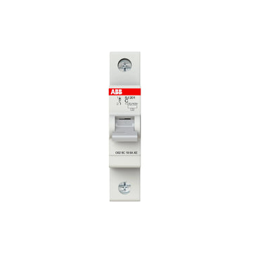 ABB SJ 201 6 KA 1 Pole Miniature Circuit Breaker