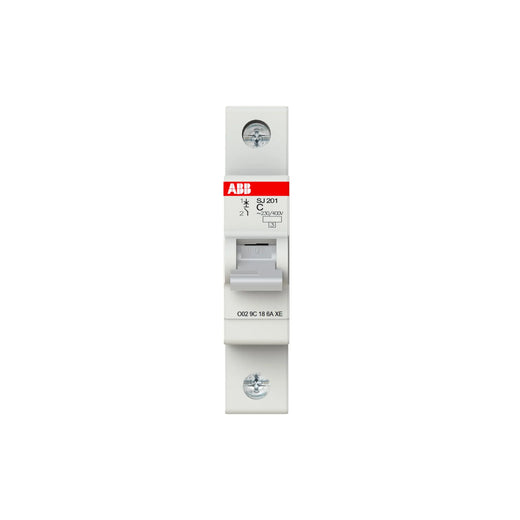ABB SJ 201 6 KA 1 Pole Miniature Circuit Breaker