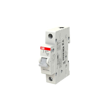 ABB SJ 201 6 KA 1 Pole Miniature Circuit Breaker