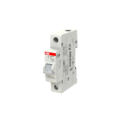 ABB SJ 201 6 KA 1 Pole Miniature Circuit Breaker
