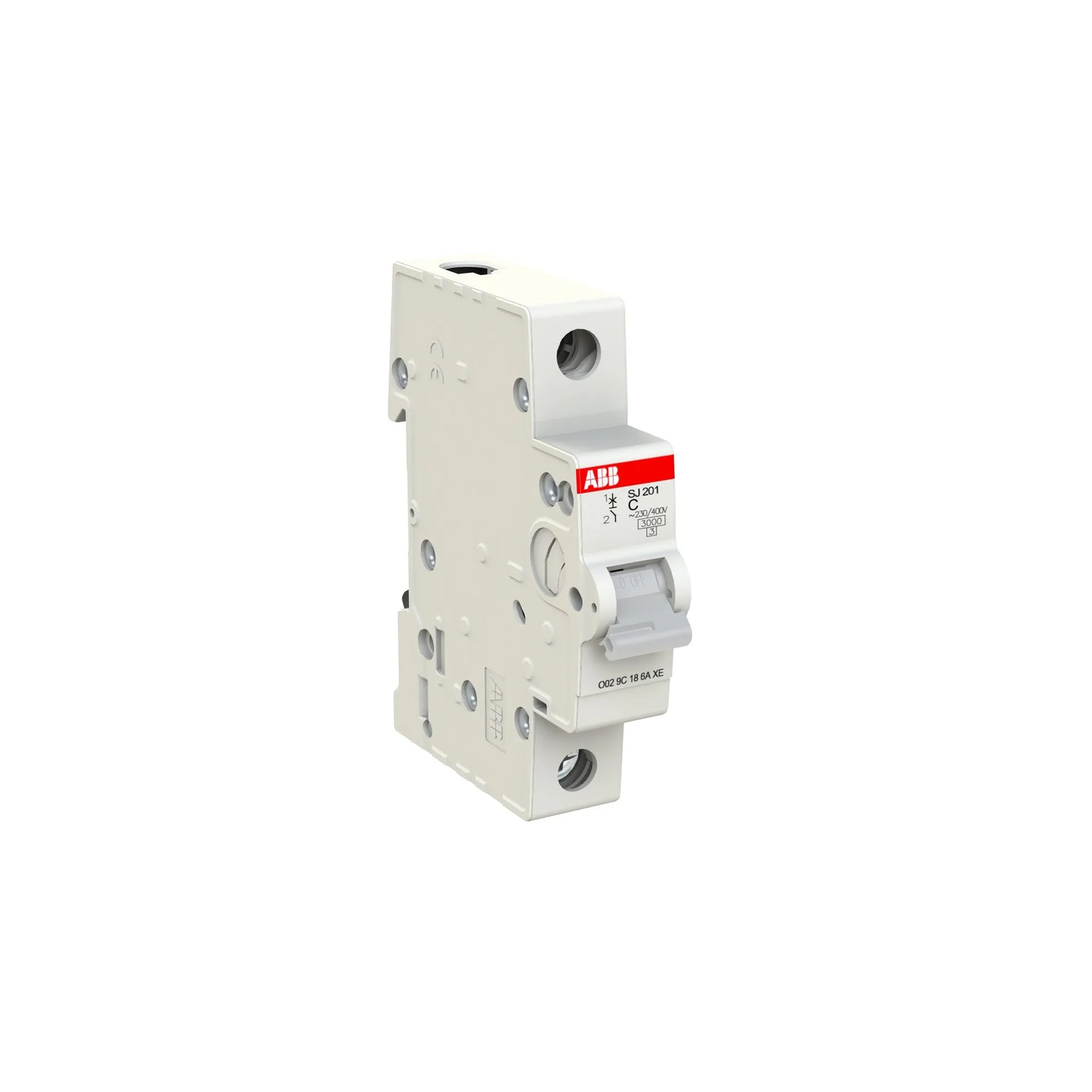 ABB SJ 201 6 KA 1 Pole Miniature Circuit Breaker
